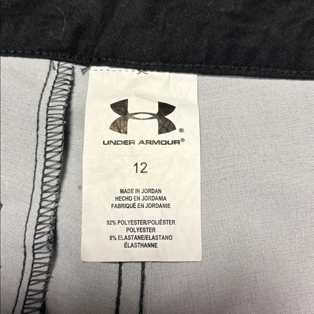 Under Armour Boy’s Charcoal Athletic Shorts